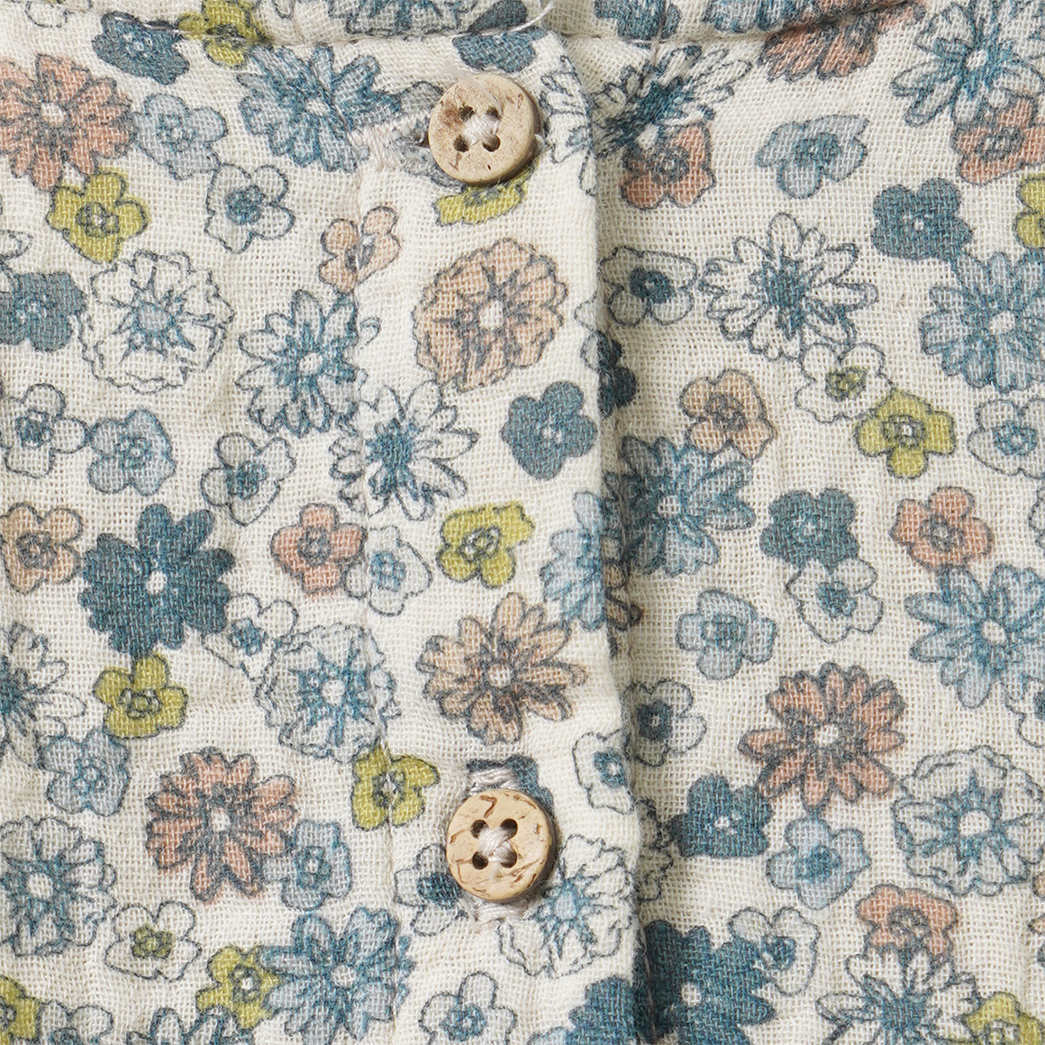 Baby Musselin-Kleid im Millefleur-Design