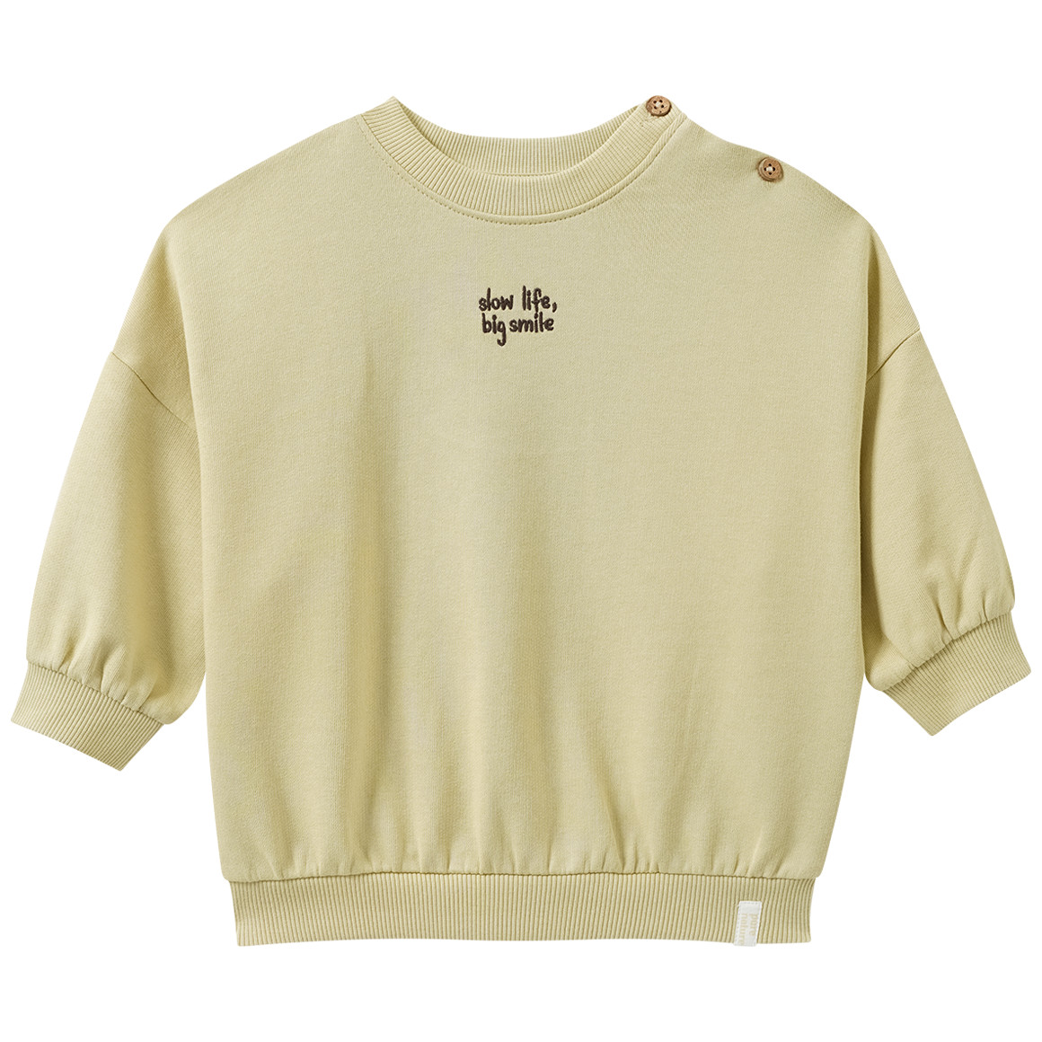 Baby Sweatshirt mit Schriftzug