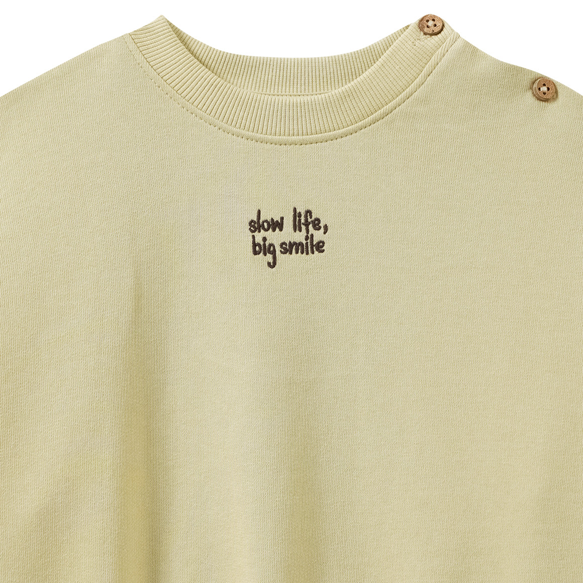 Baby Sweatshirt mit Schriftzug