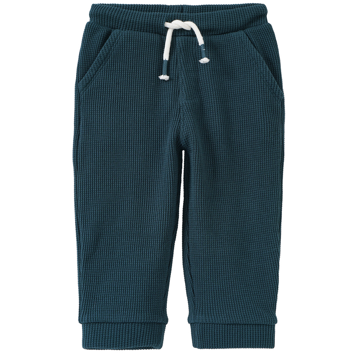 2 Baby Jogginghosen aus Waffel-Piqué