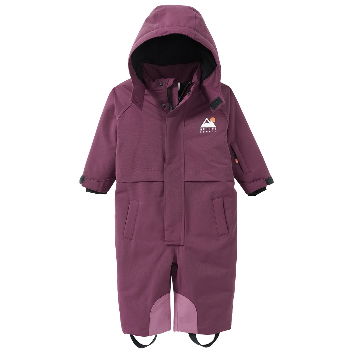 Baby-sneeuwpak in effen kleuren