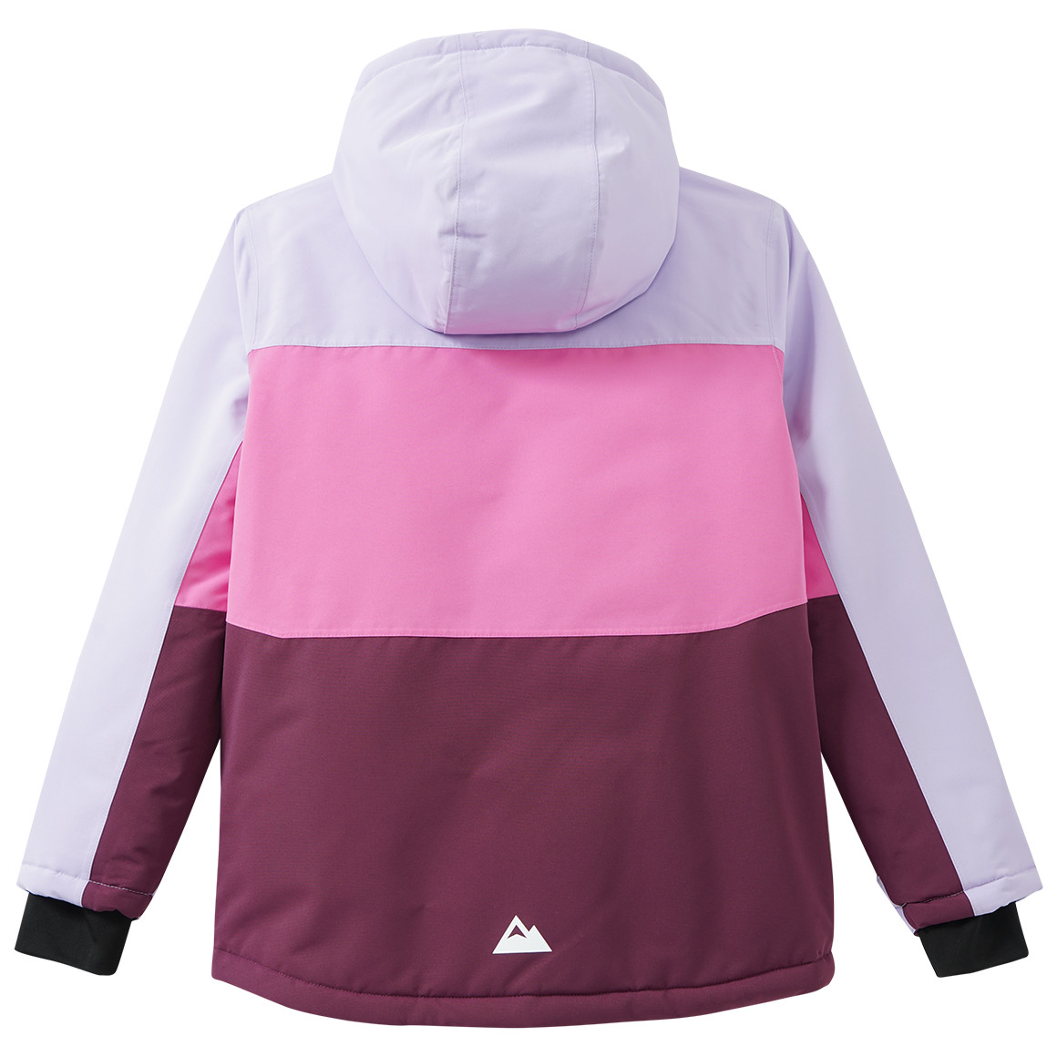 Sneeuwjas voor meisjes met colour blocking
