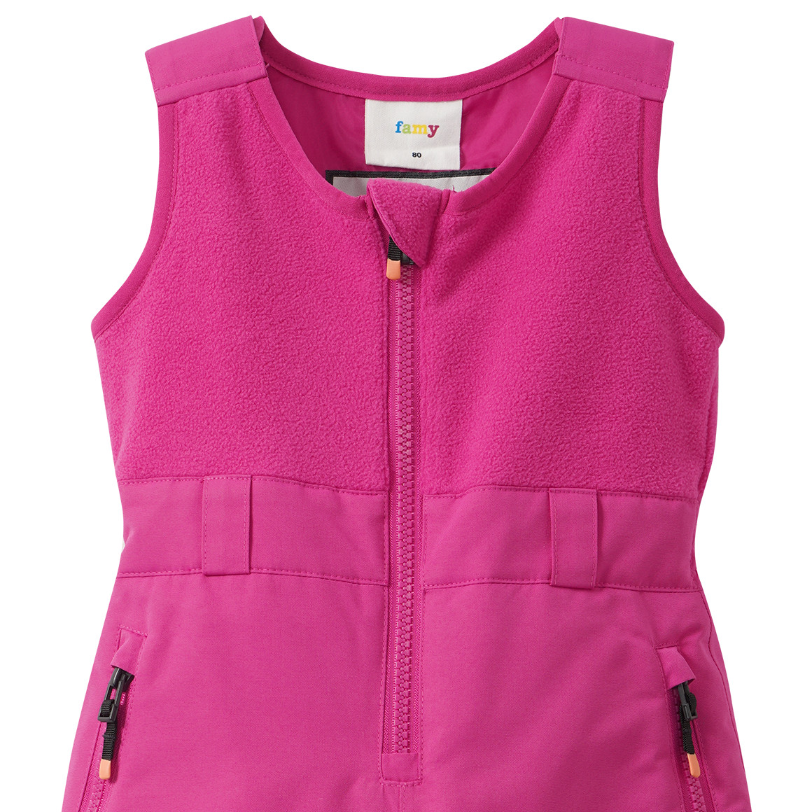 Baby-sneeuwbroek met fleece-bovenstuk
