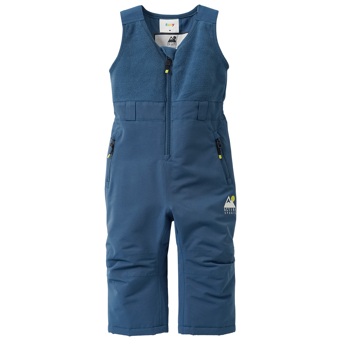 Baby-sneeuwbroek met fleece-bovenstuk