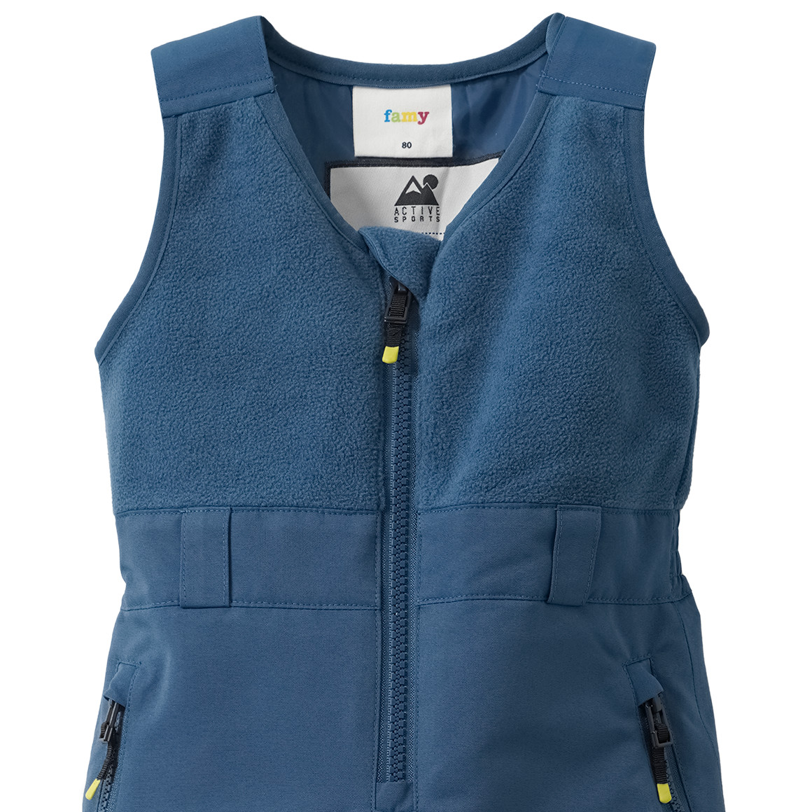 Baby-sneeuwbroek met fleece-bovenstuk
