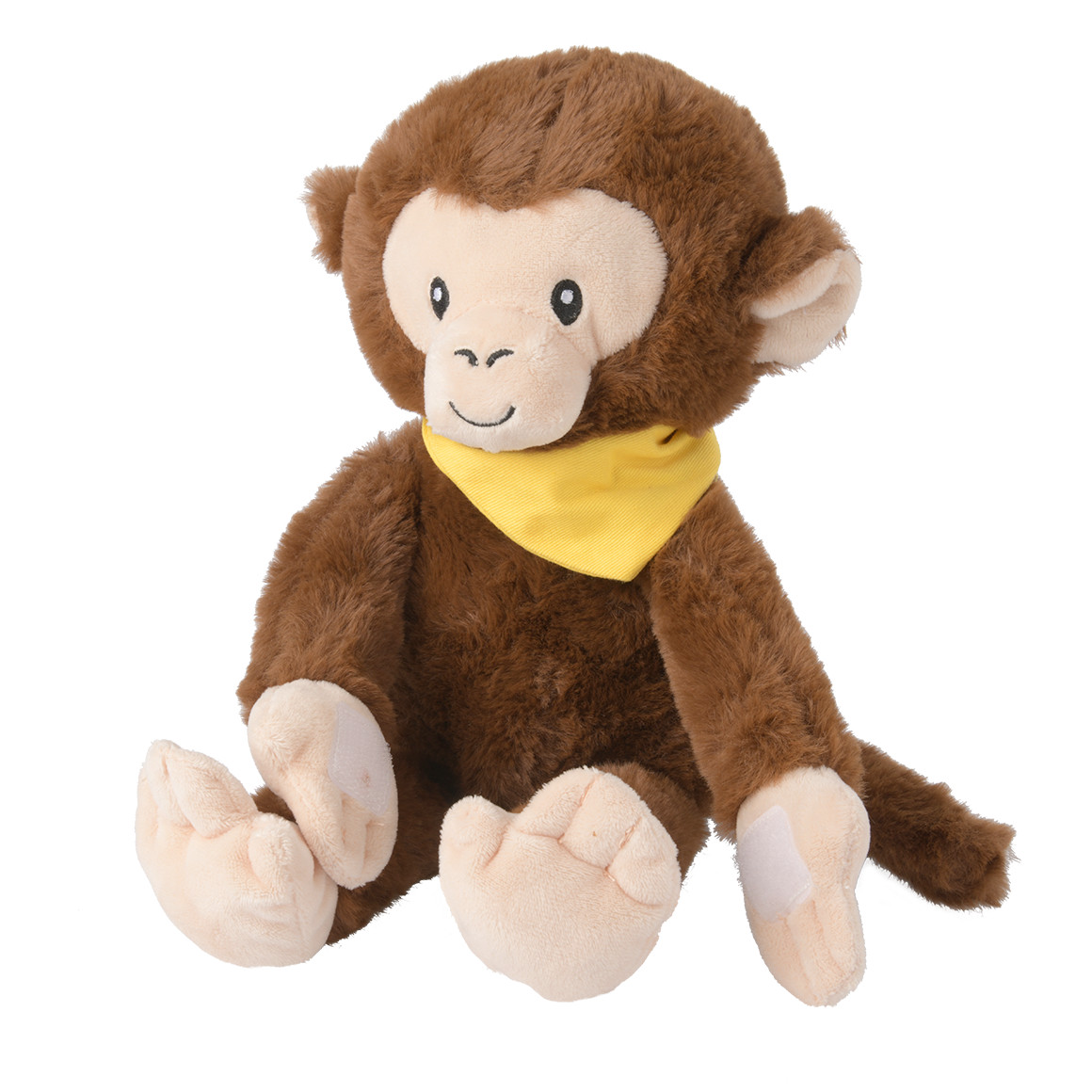 Pluche aap met sjaal
