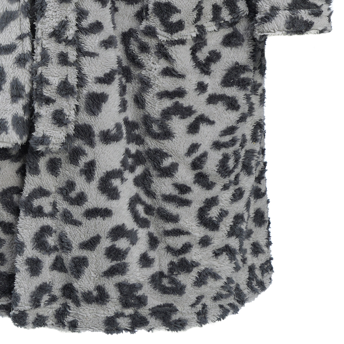 Damen Bademantel in Leo-Optik