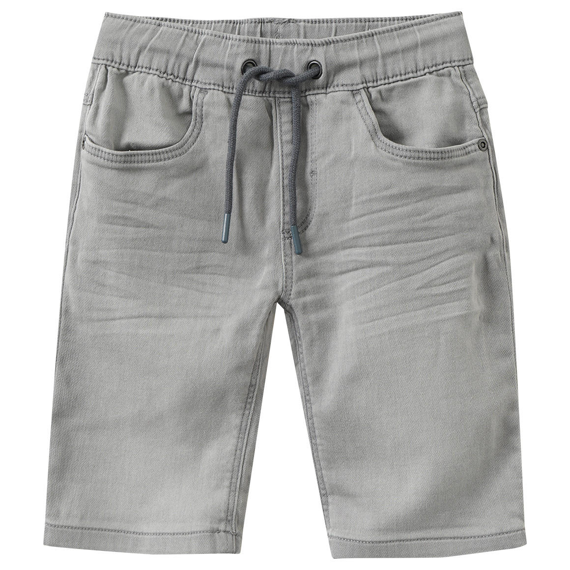 Jungen Jeansshorts mit Tunnelzug