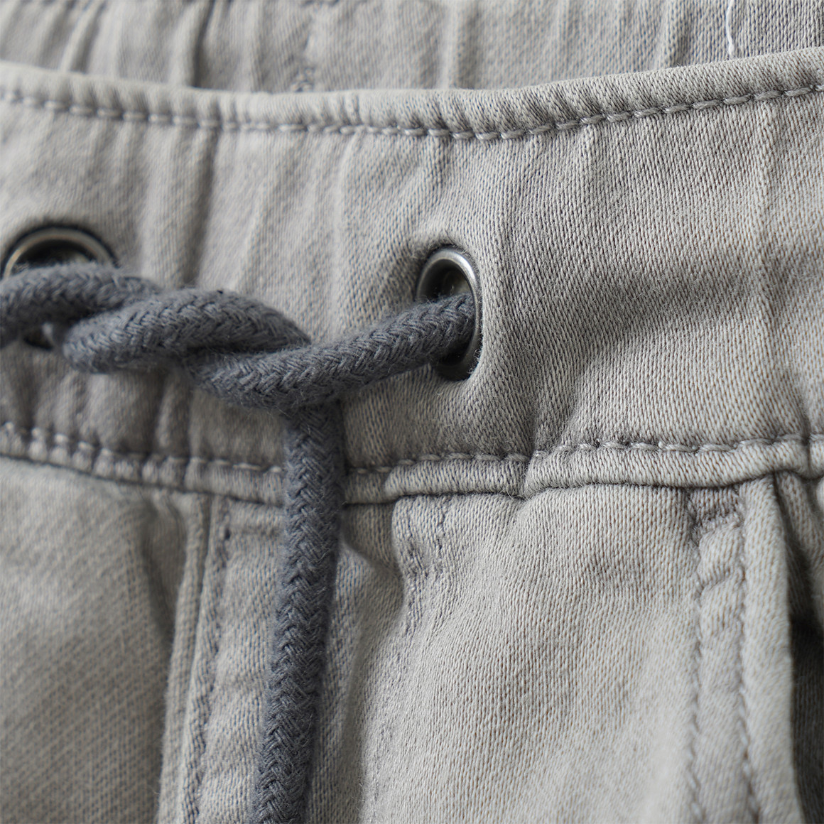 Jungen Jeansshorts mit Tunnelzug