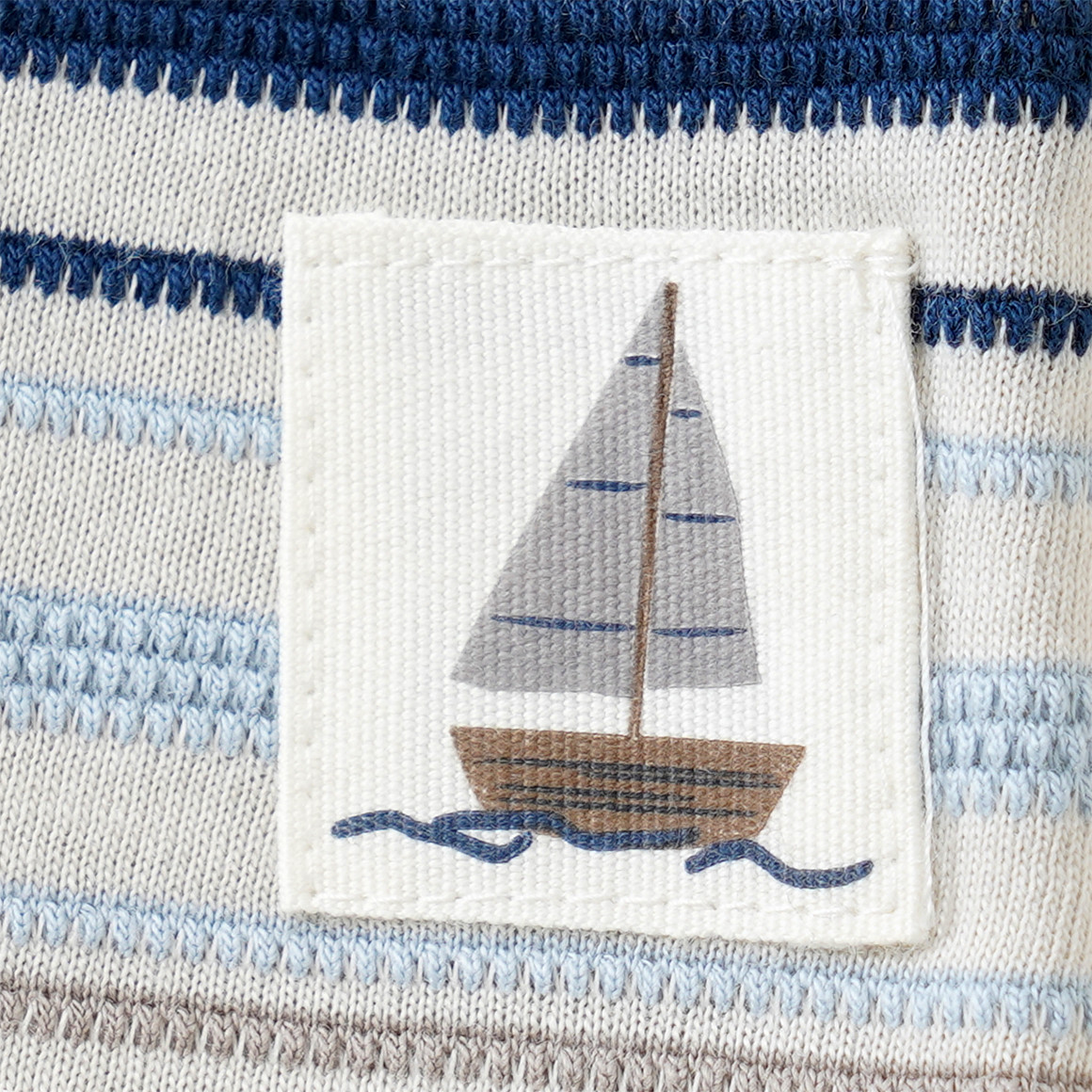 Jungen T-Shirt mit Knopfleiste