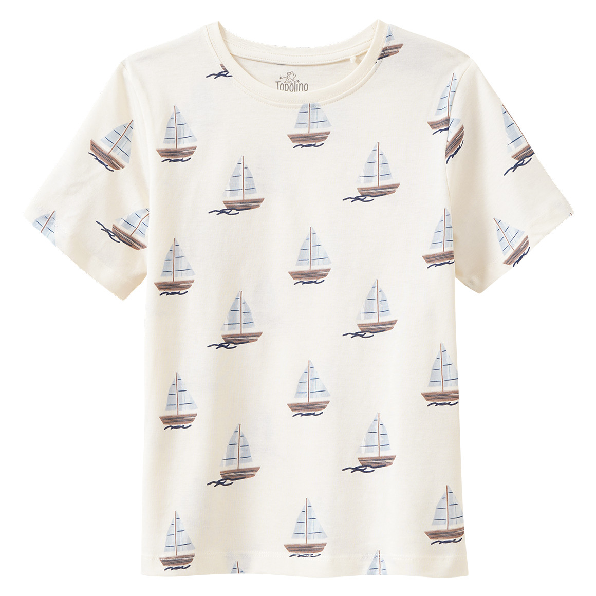 Jungen T-Shirt mit Segelboot-Prints