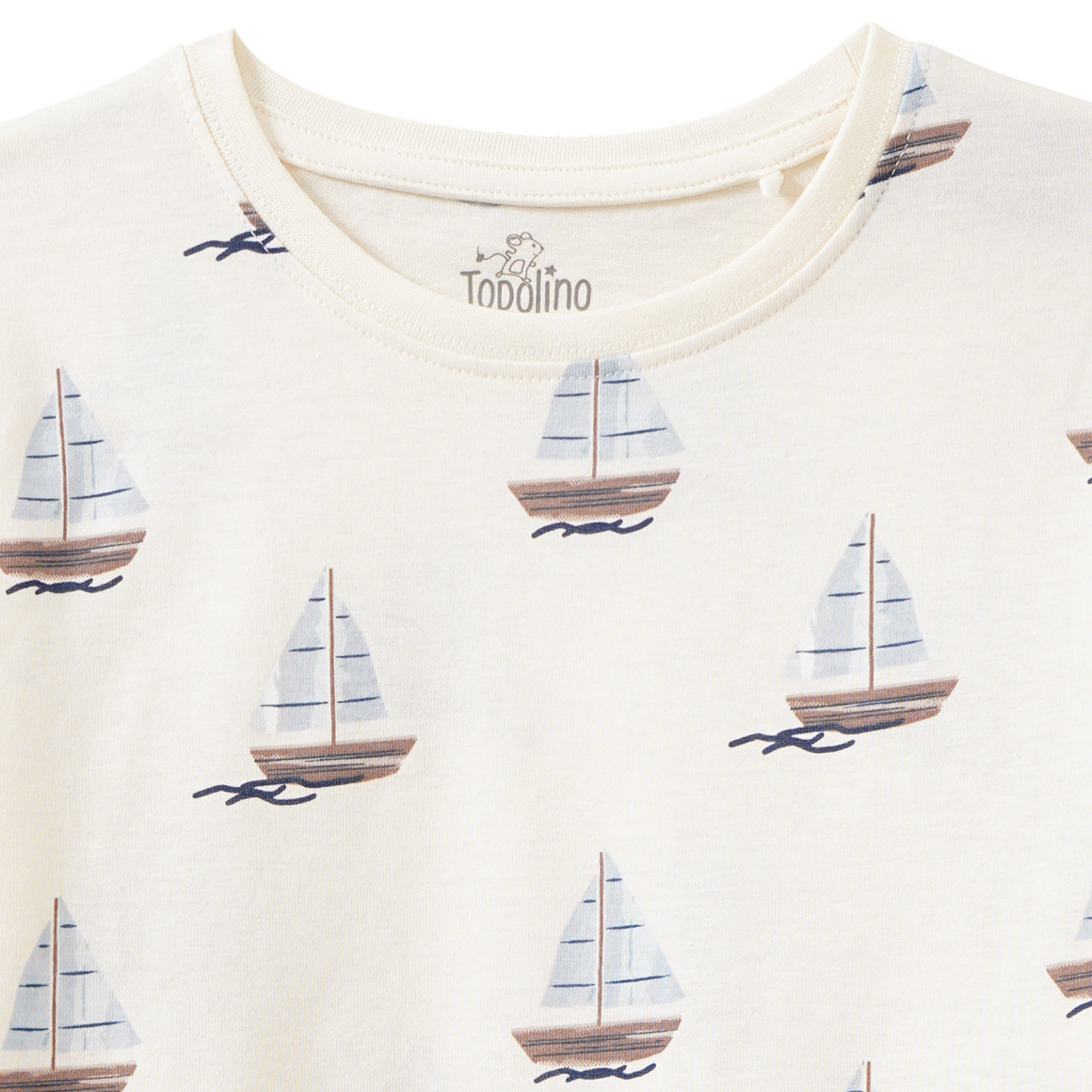 Jungen T-Shirt mit Segelboot-Prints