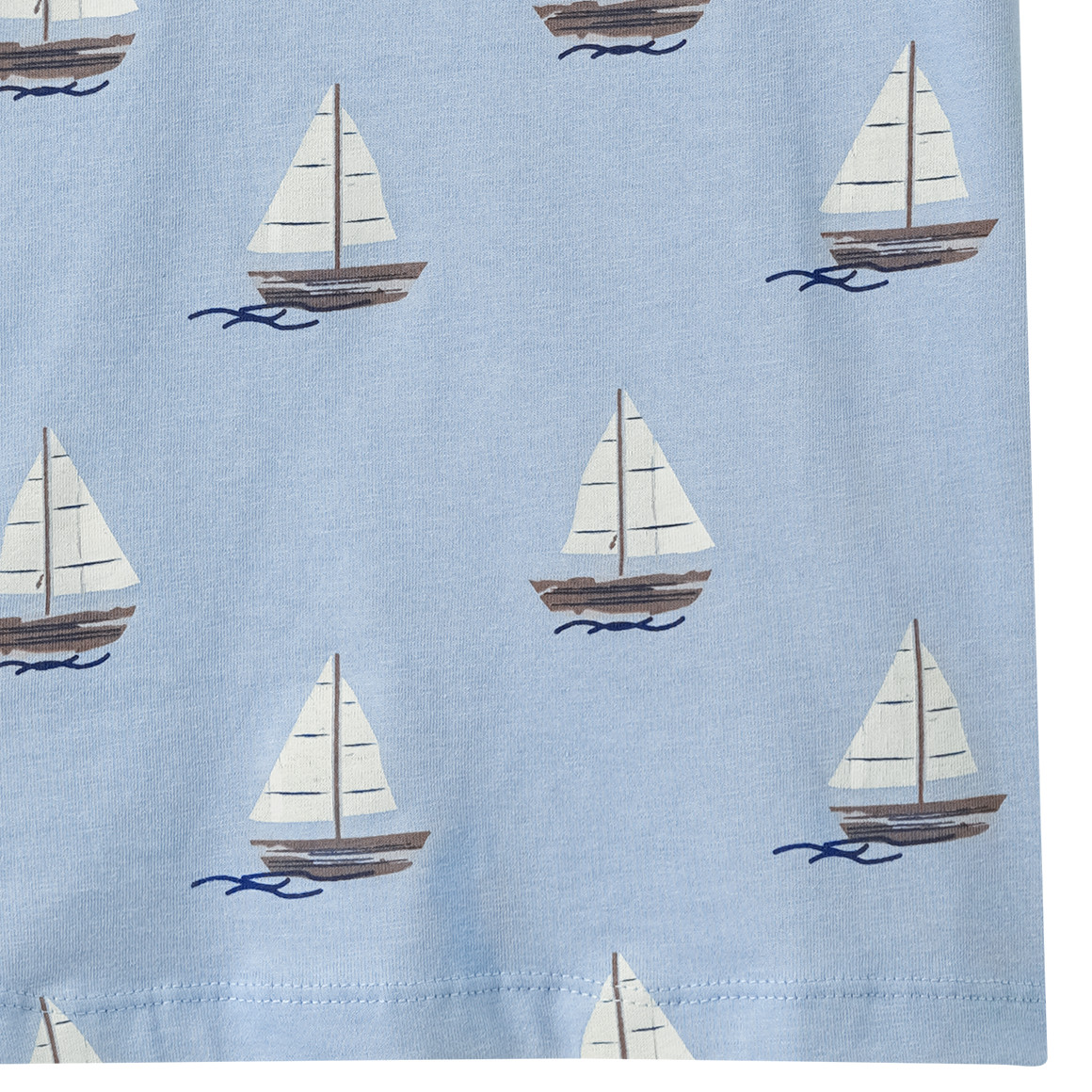 Jungen T-Shirt mit Segelboot-Prints
