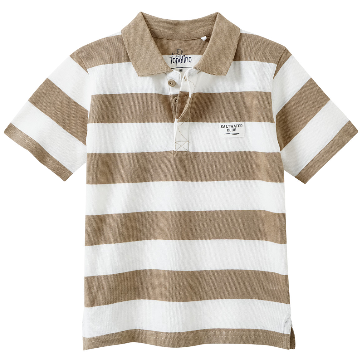 Jungen Poloshirt mit Streifen