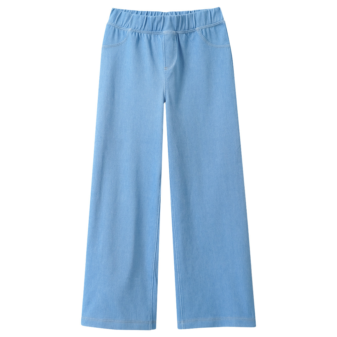 Mädchen Wide-Leg-Jeggings mit Elastikbund