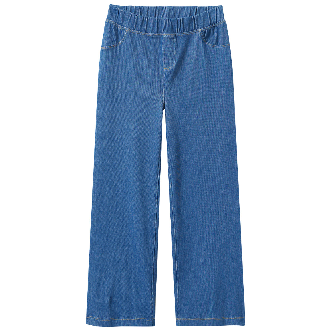 Mädchen Wide-Leg-Jeggings mit Elastikbund