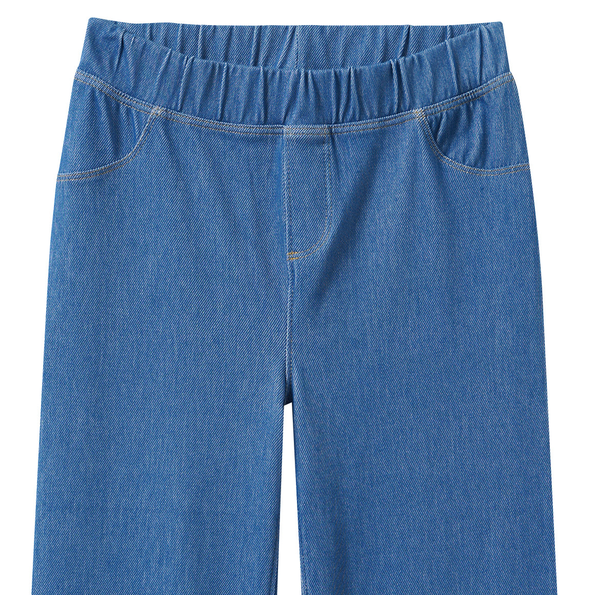 Mädchen Wide-Leg-Jeggings mit Elastikbund