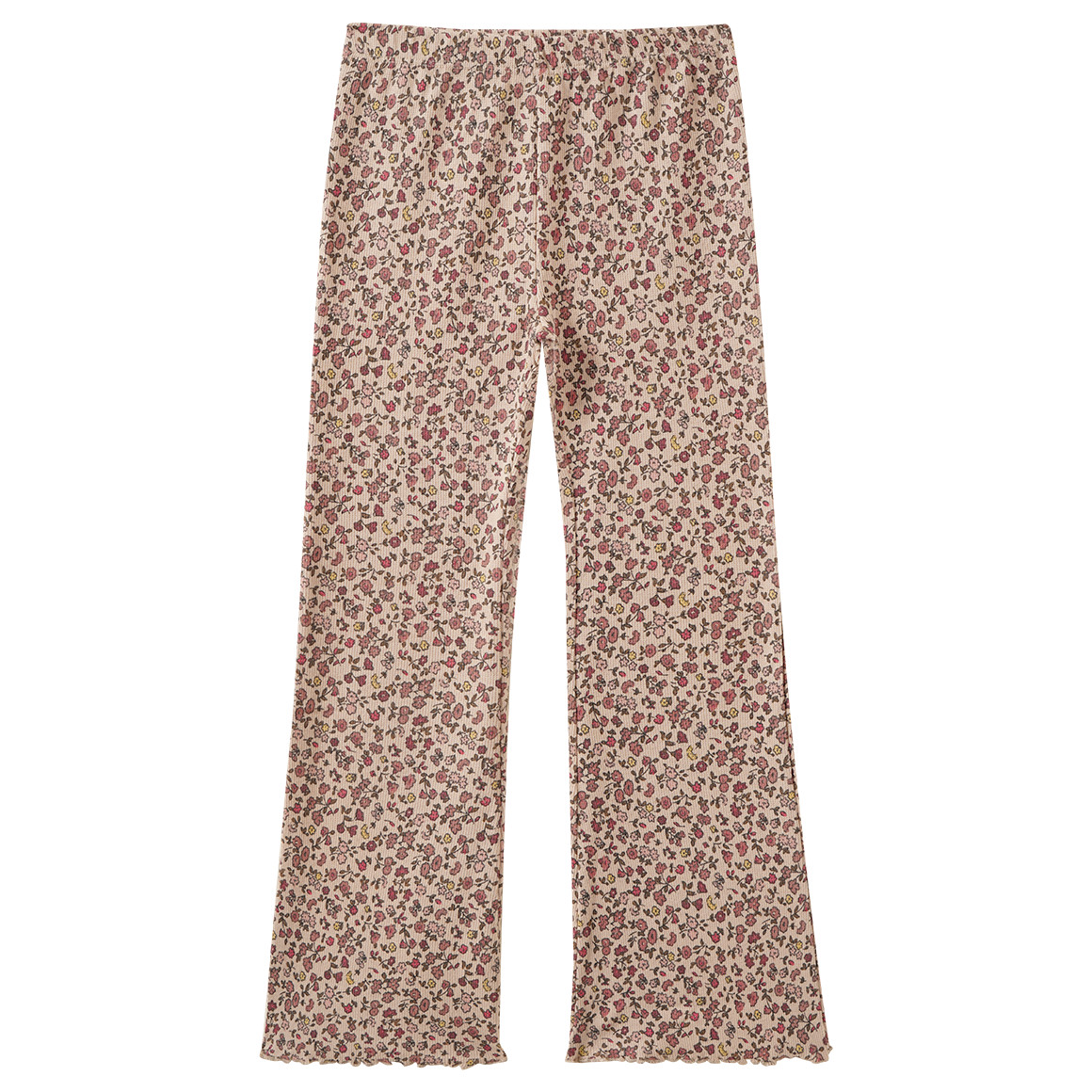 Mädchen Leggings mit Blumen-Allover