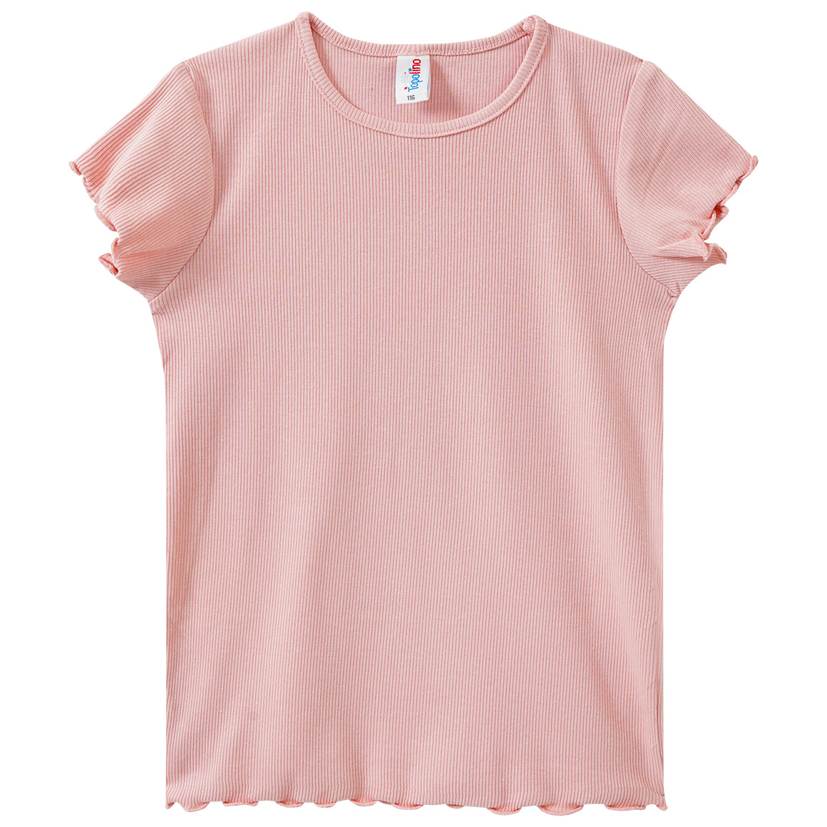 Mädchen Set aus Jeanslatzkleid und T-Shirt