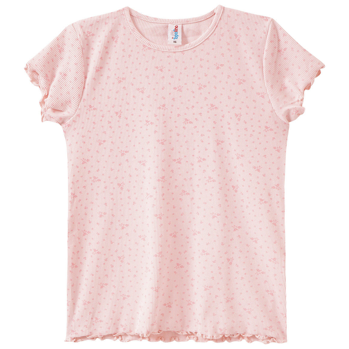 Mädchen Latzkleid und T-Shirt im Set