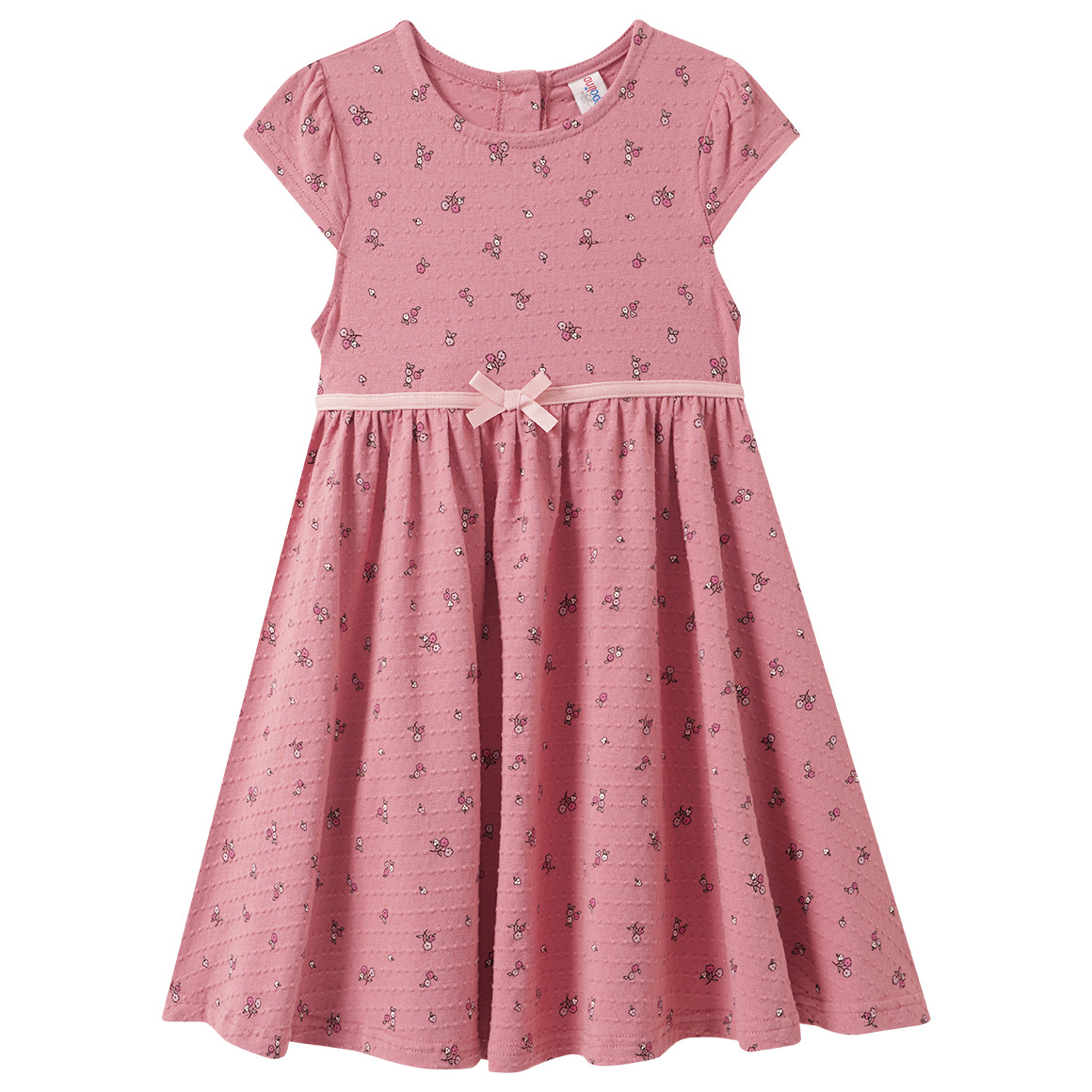 Mädchen Kleid mit Blümchen-Print