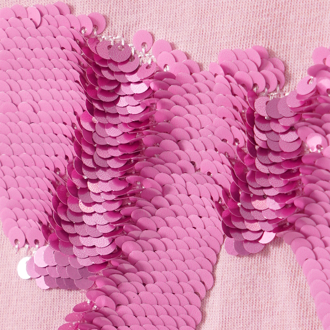 Mädchen Langarmshirt mit Wendepailletten