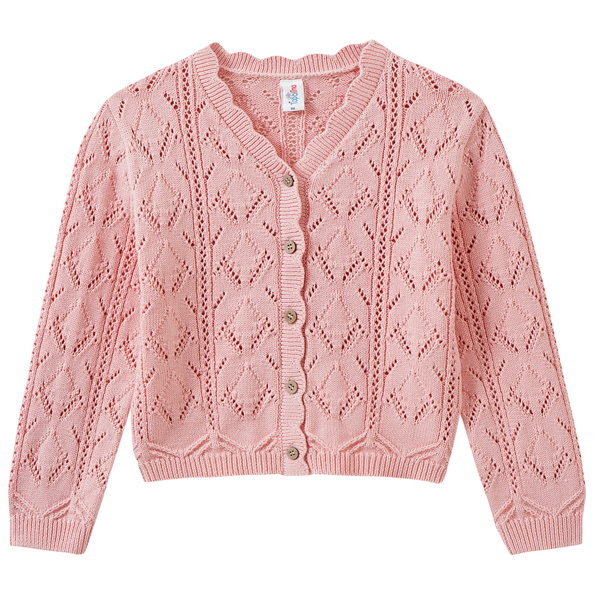 Mädchen Strickjacke aus Baumwolle