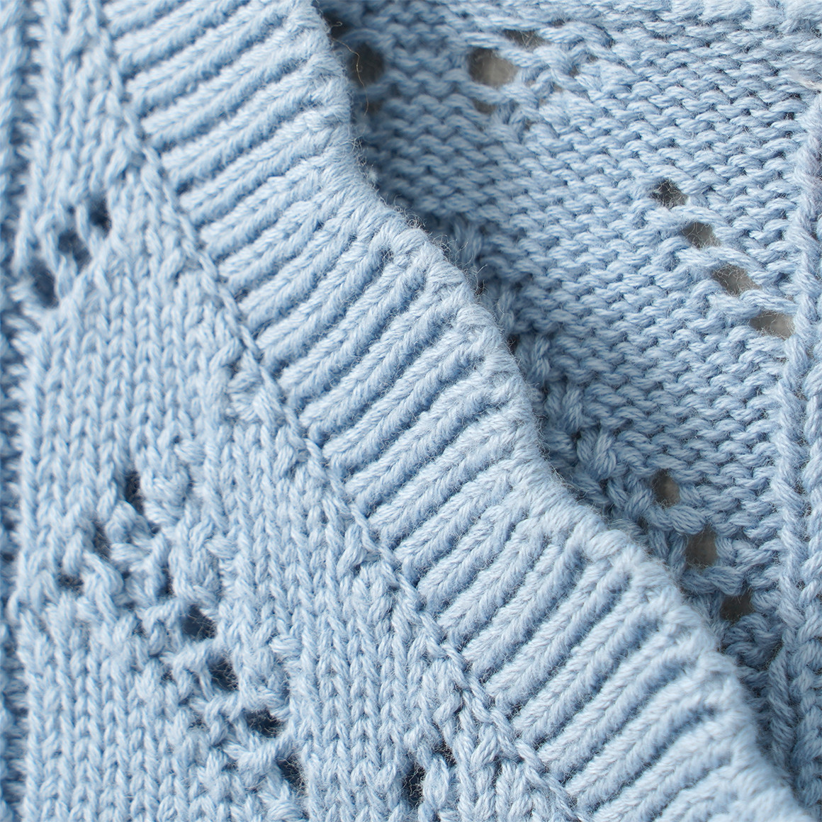 Mädchen Strickjacke aus Baumwolle