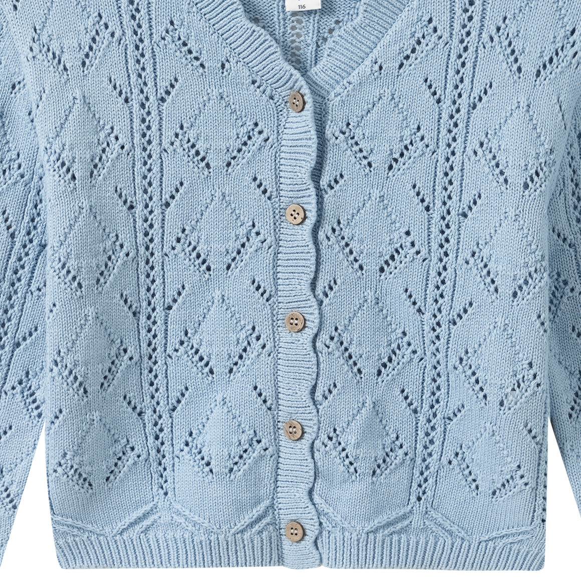 Mädchen Strickjacke aus Baumwolle