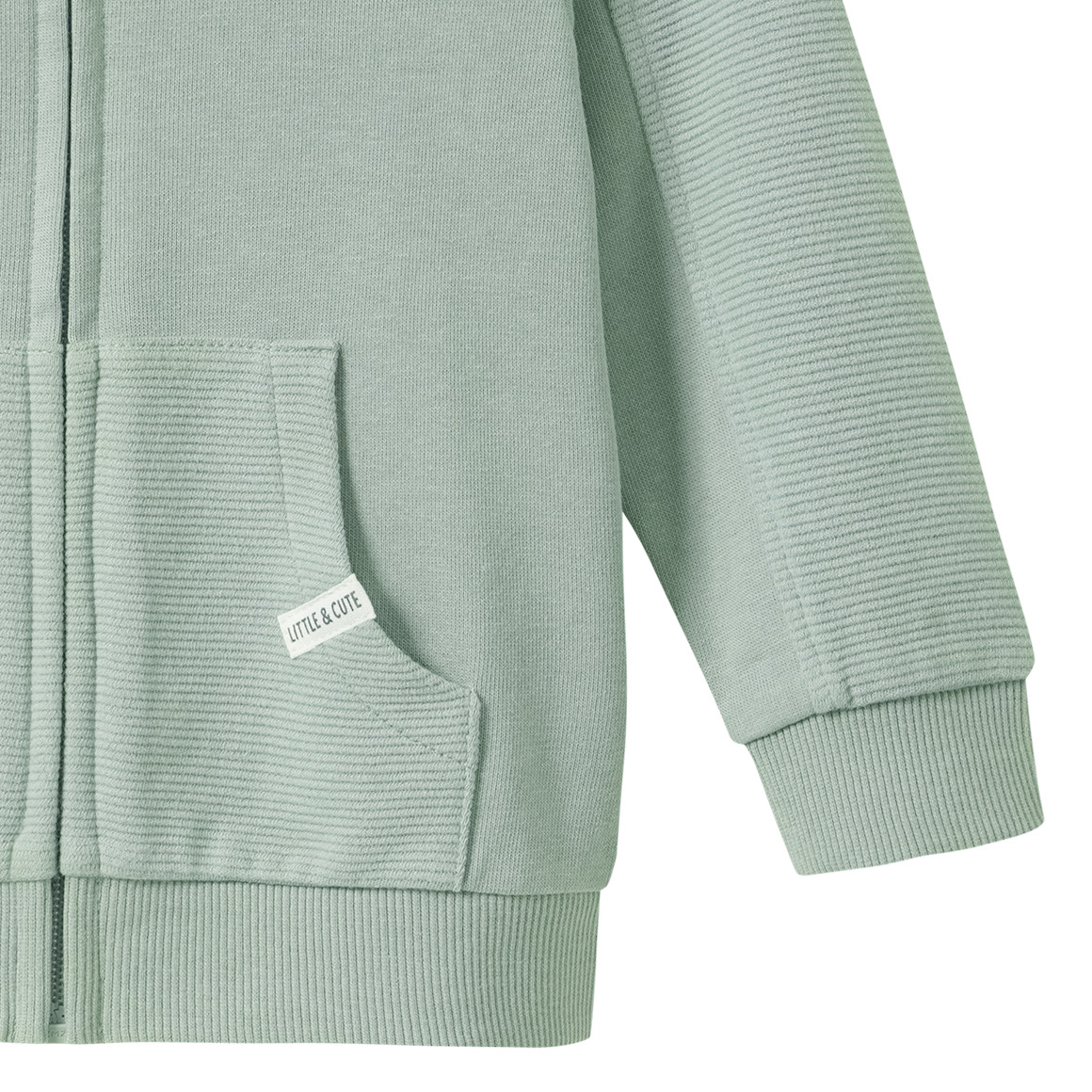 Baby Sweatjacke mit Kapuze