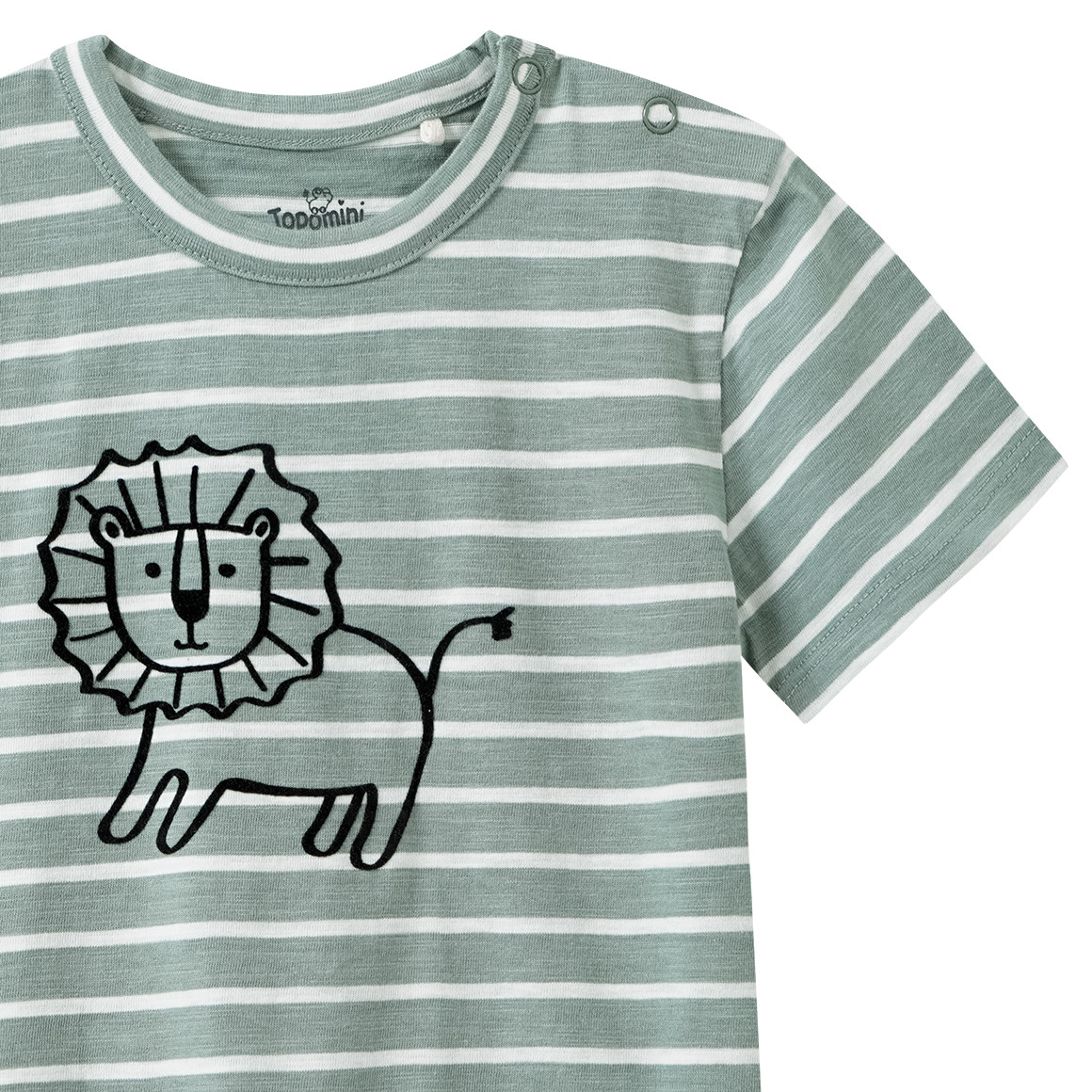Baby T-Shirt mit Löwen-Motiv