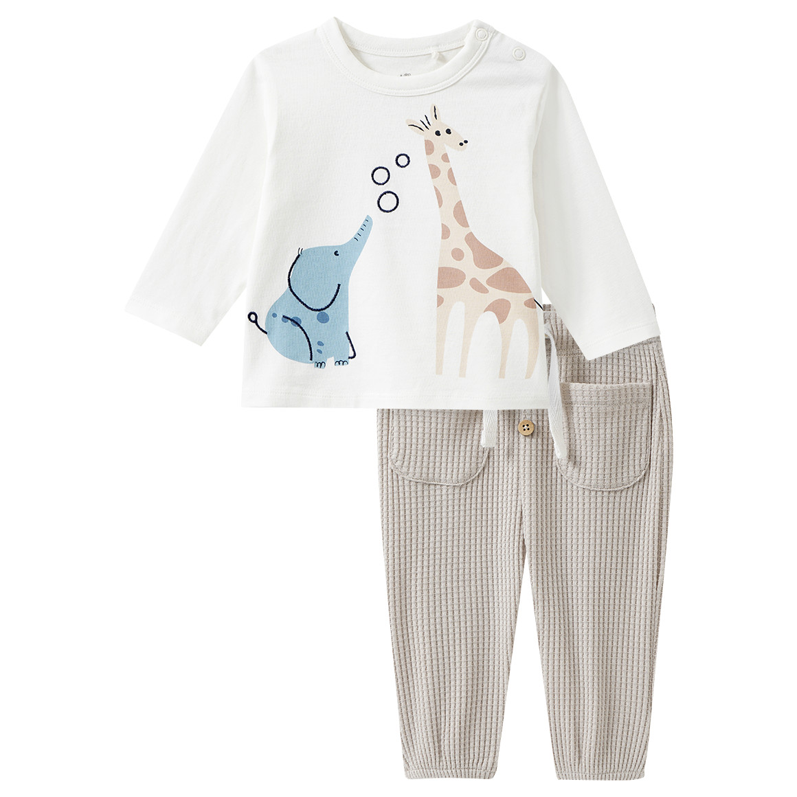 Newborn Langarmshirt und Hose im Set