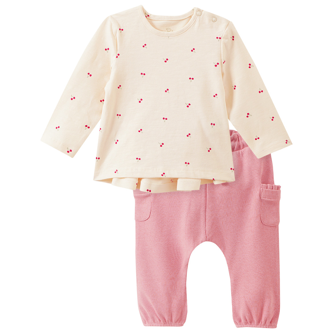 Baby Set mit Leggings und Langarmshirt