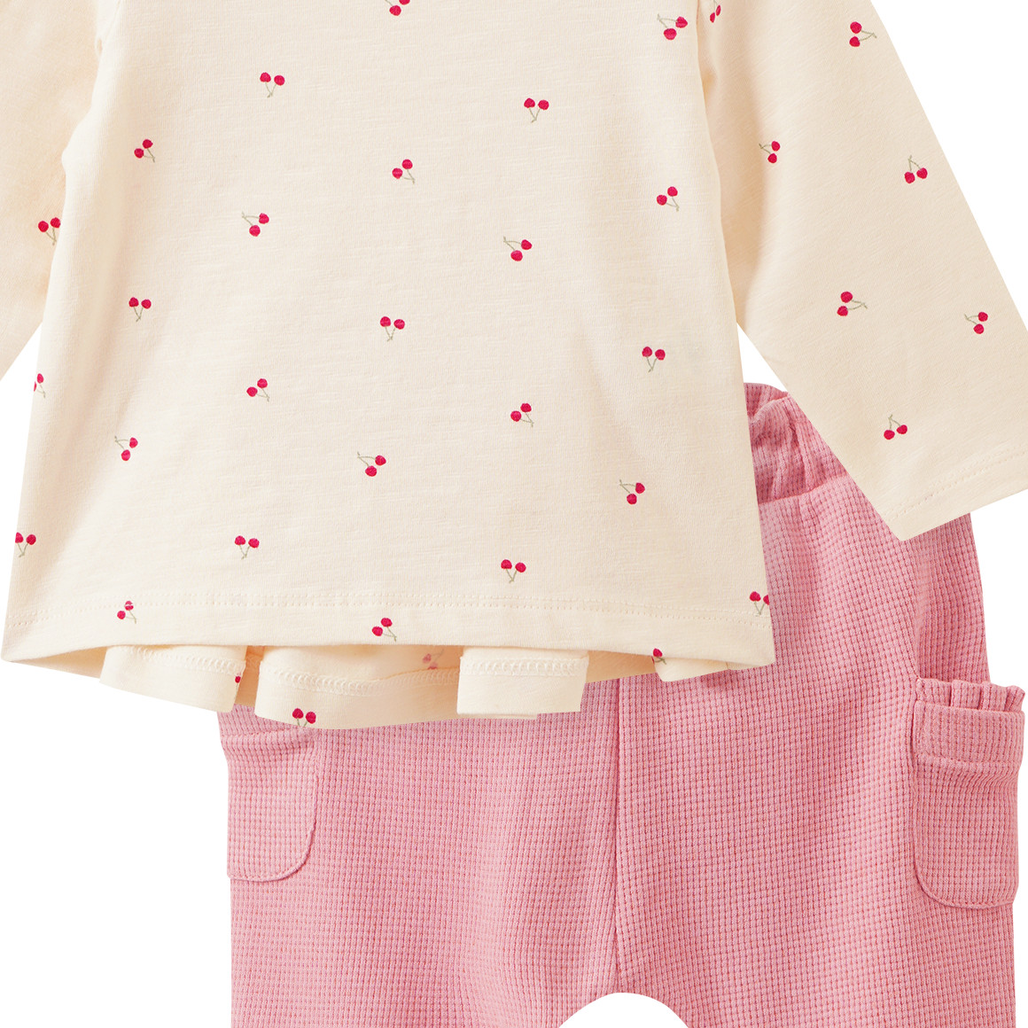 Baby Set mit Leggings und Langarmshirt