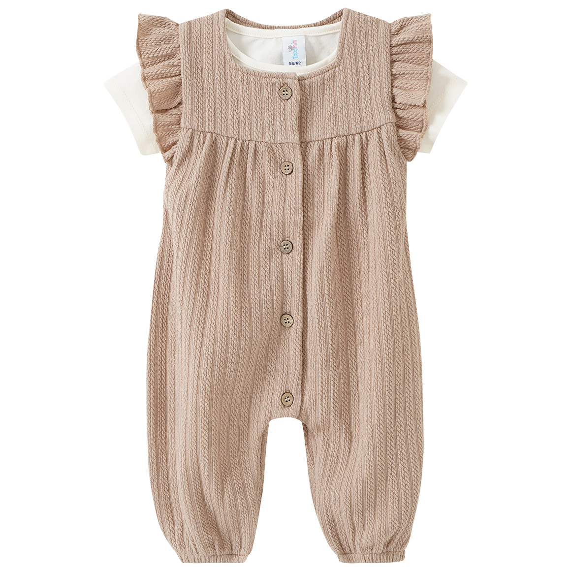 Newborn Overall und T-Shirt