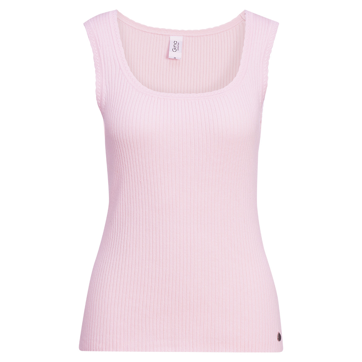 Damen Strick-Top in Ripp-Struktur