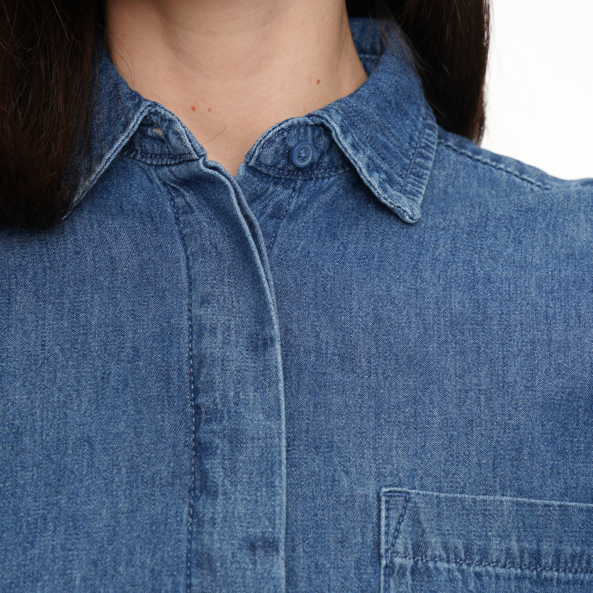 Damen Hemdjacke aus Denim