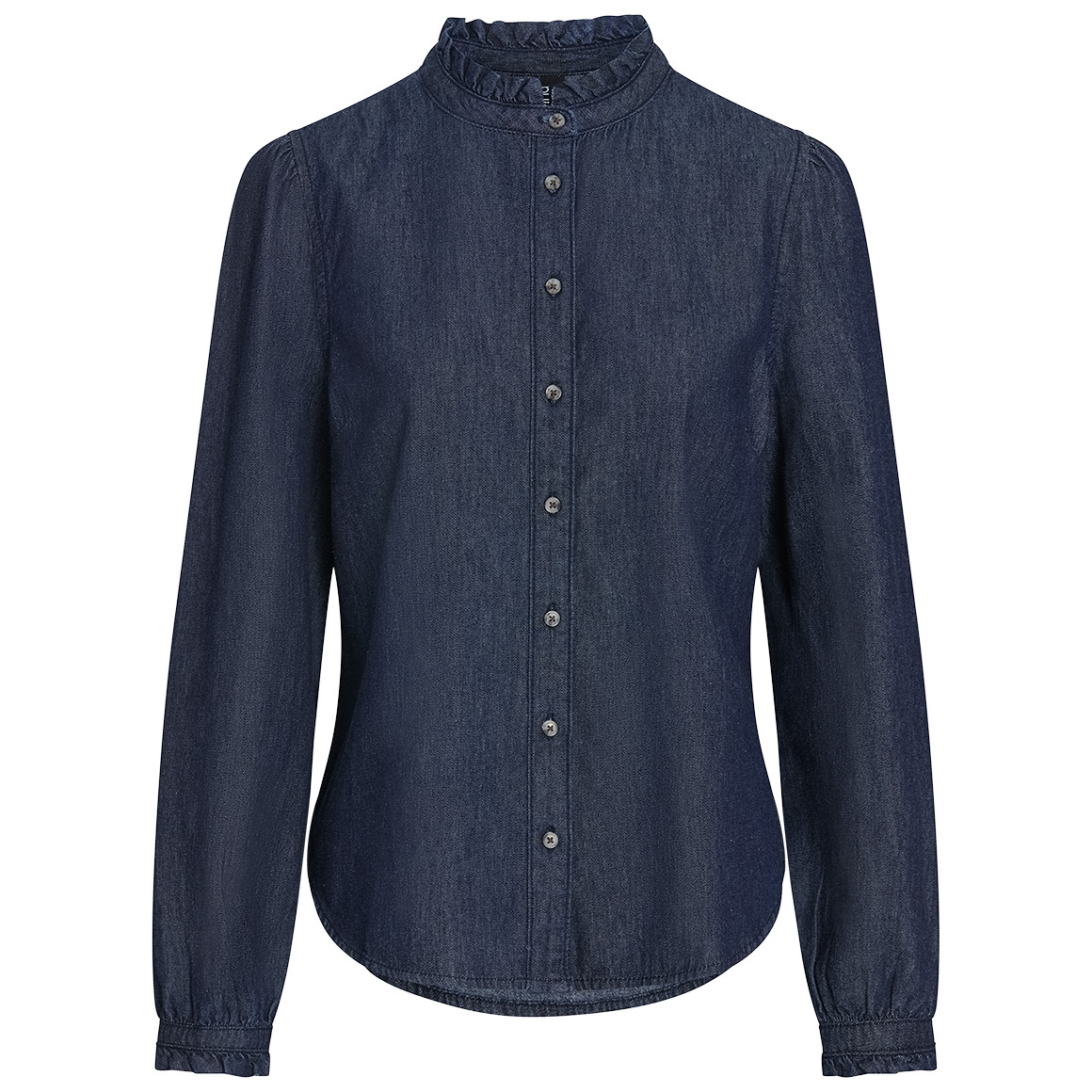 Damesblouse in donker denim