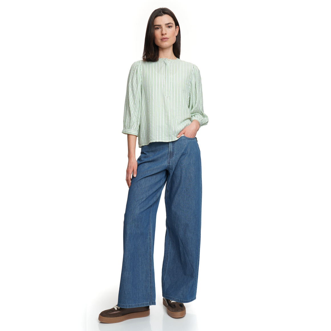 Damen Bluse aus Viskose-Mix