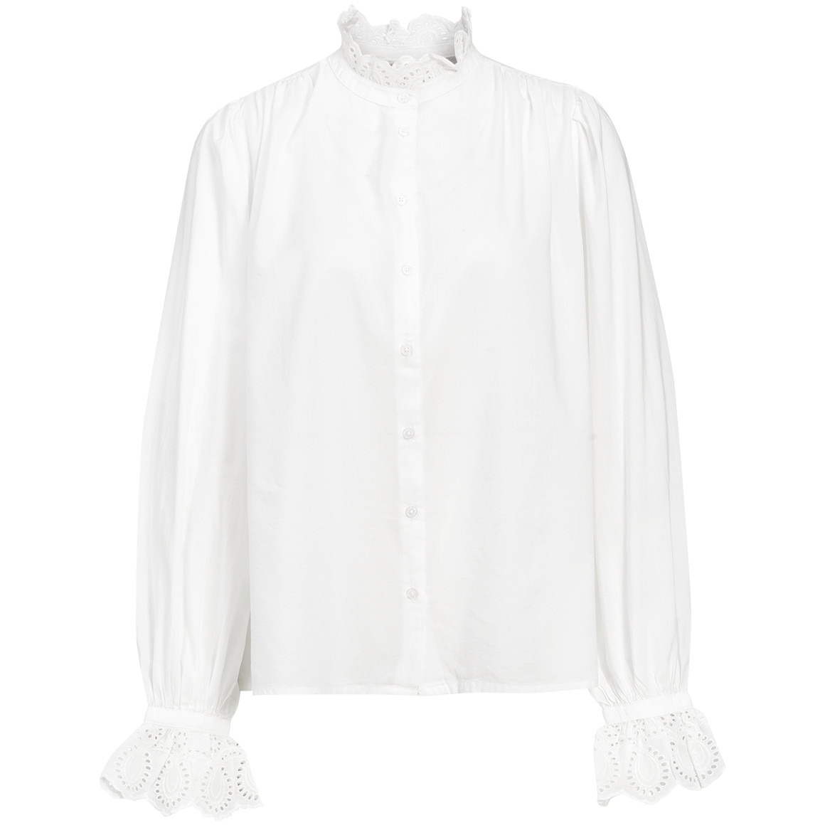 Damen Bluse mit Rüschen