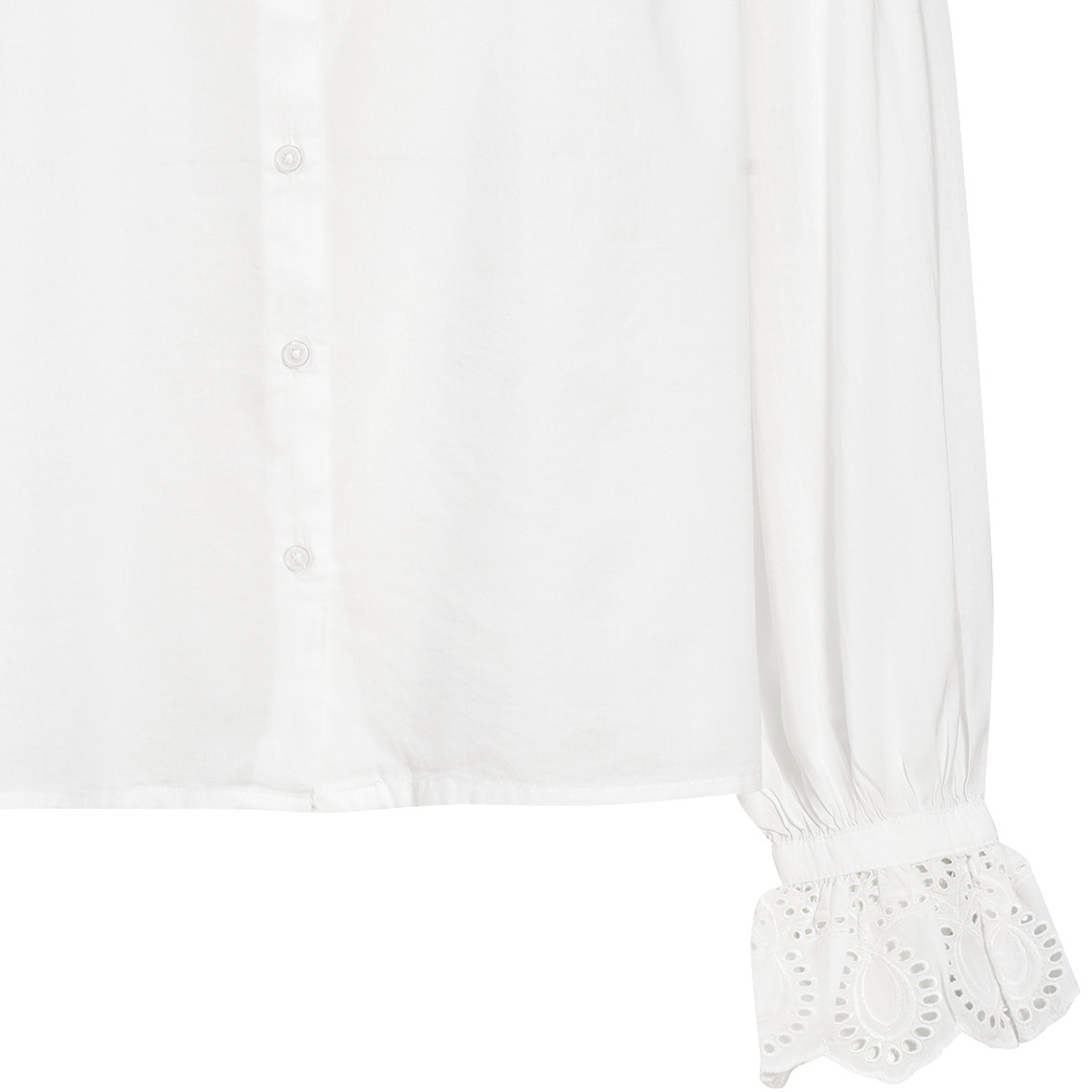 Damen Bluse mit Rüschen