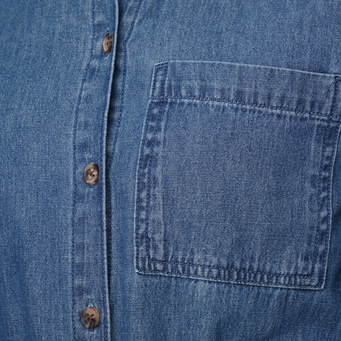 Damen Jeanskleid mit Bindeband