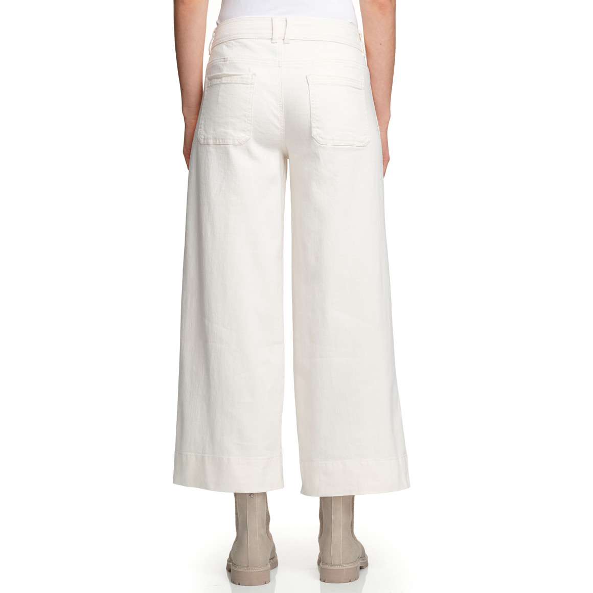 Damen Culotte-Jeans mit 4 Taschen