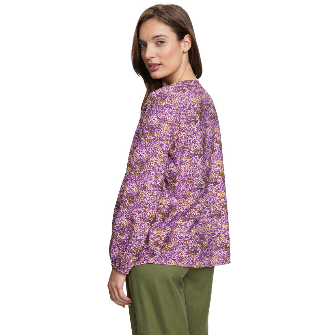 Damen Bluse mit floralem Muster