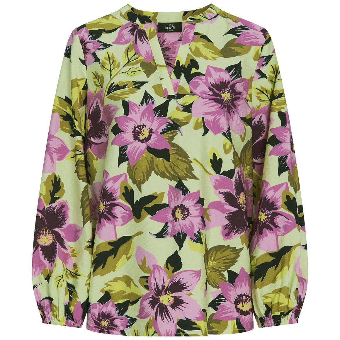 Damen Bluse mit floralem Muster