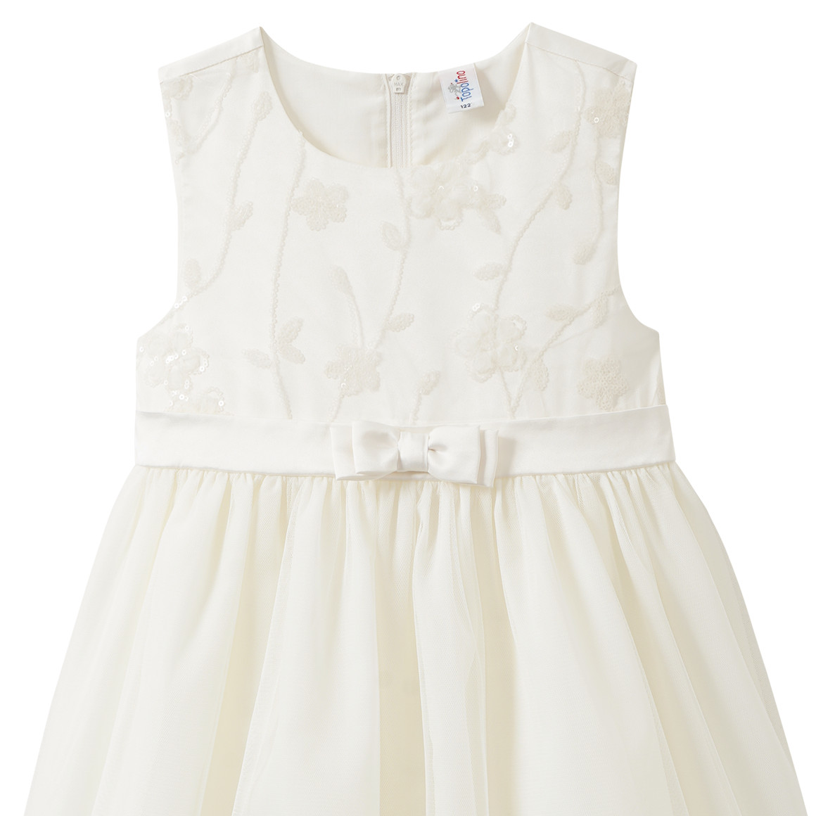 Mädchen Kleid mit Pailletten