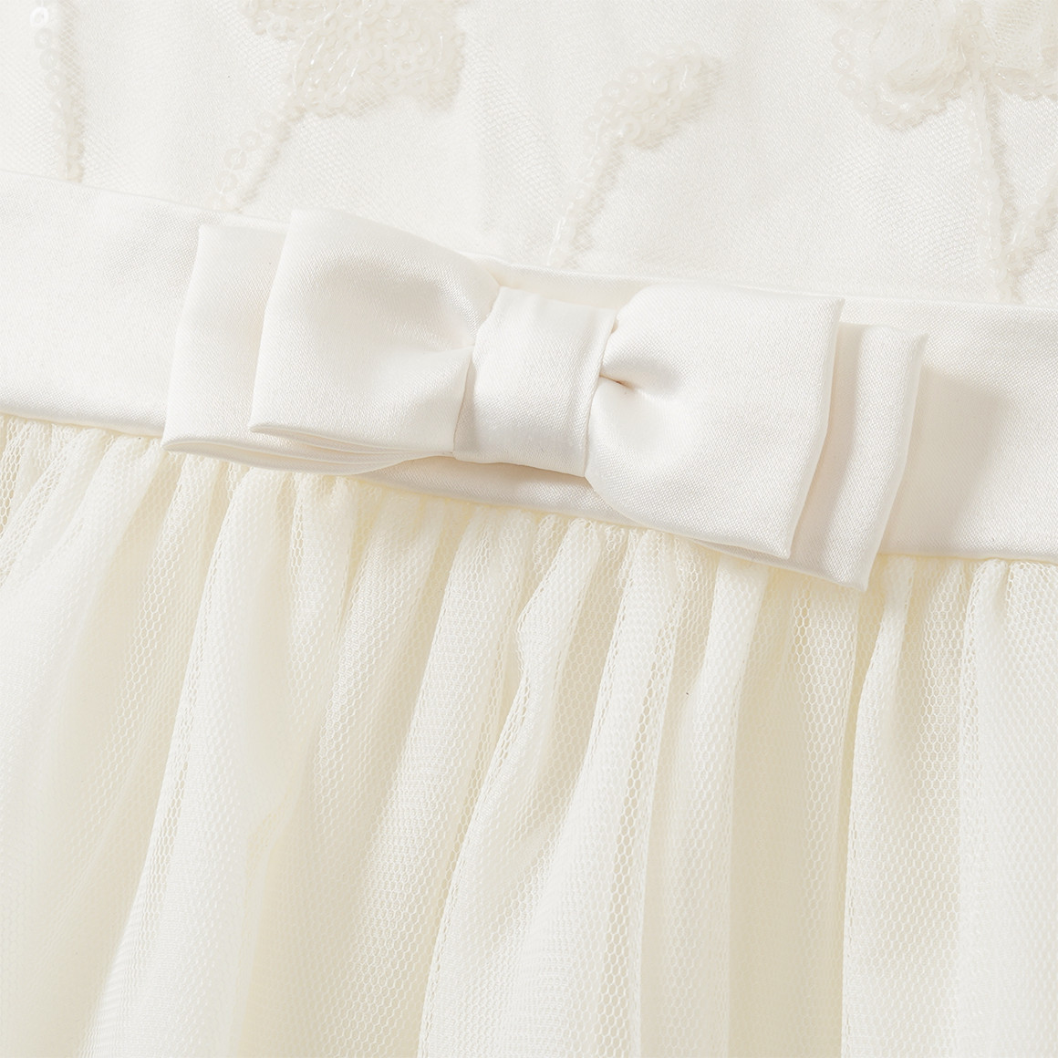 Mädchen Kleid mit Pailletten