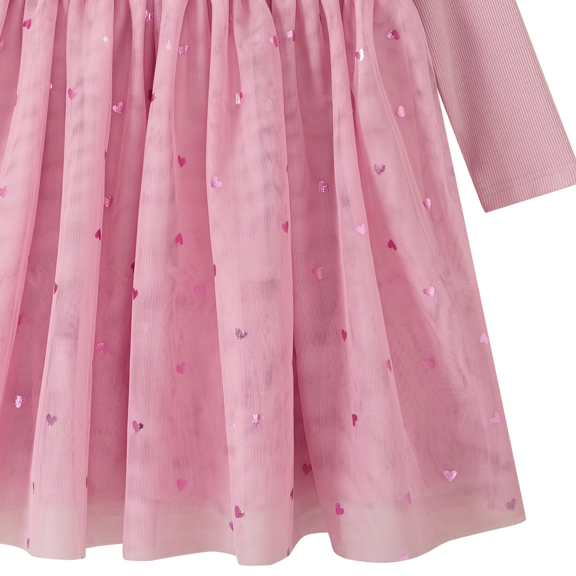 Mädchen Kleid mit Tüll