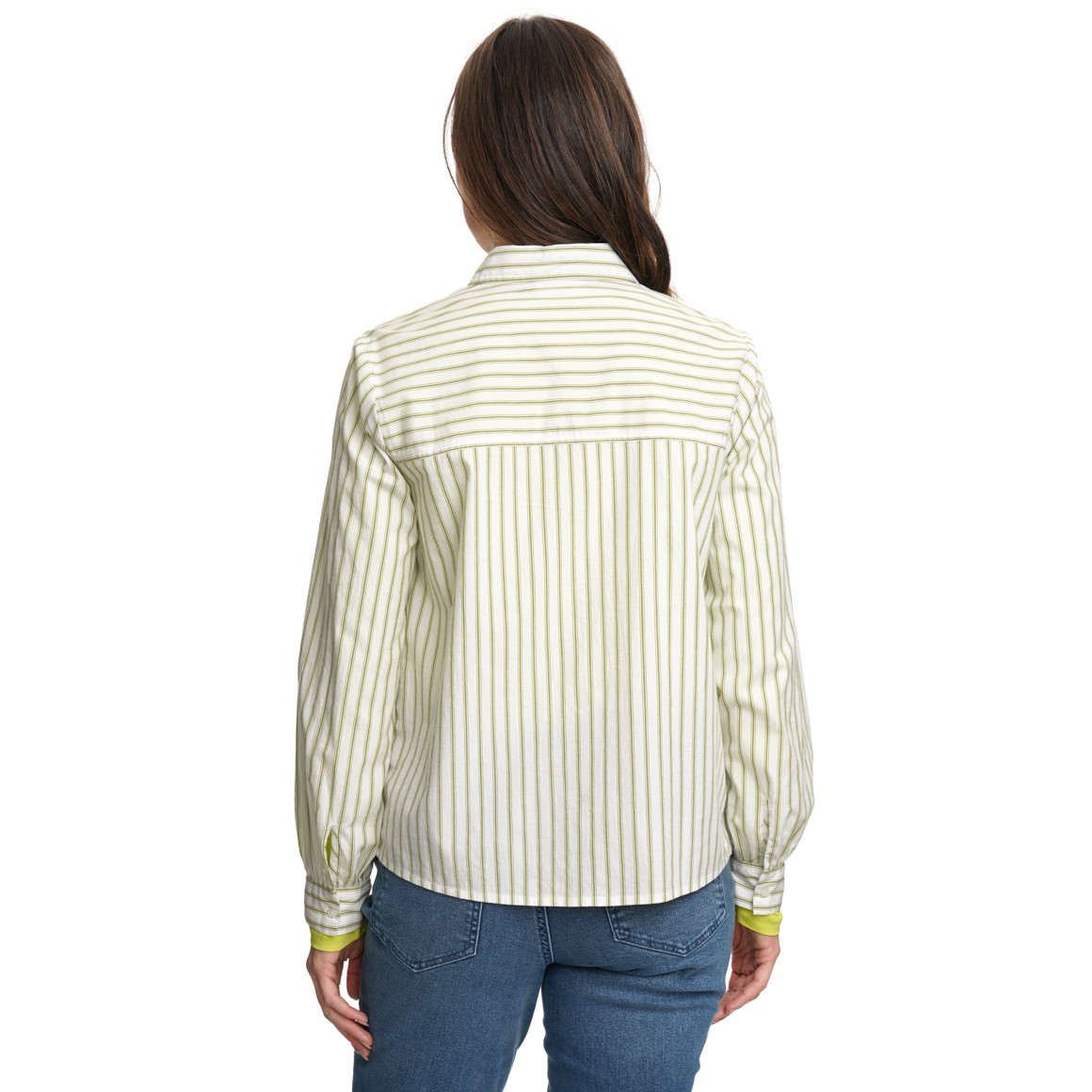 Damen Hemdbluse mit Streifen