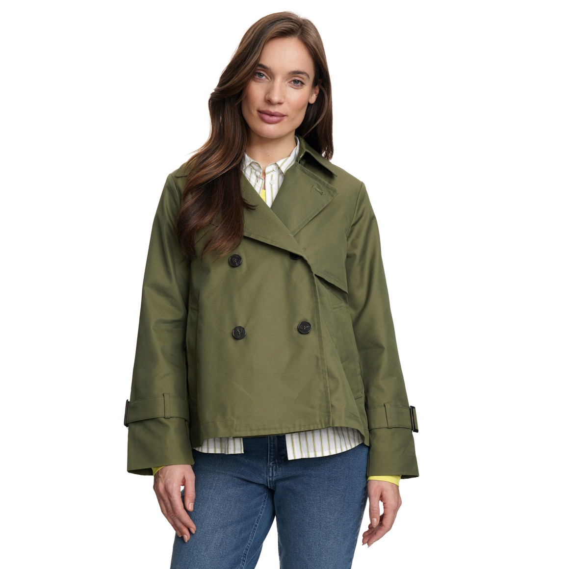 Damen Trenchcoat mit Einschubtaschen